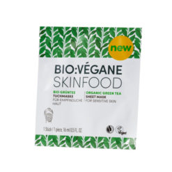 BIO:VÉGANE GREEN TEA maska ​​od flisa, 1 kom